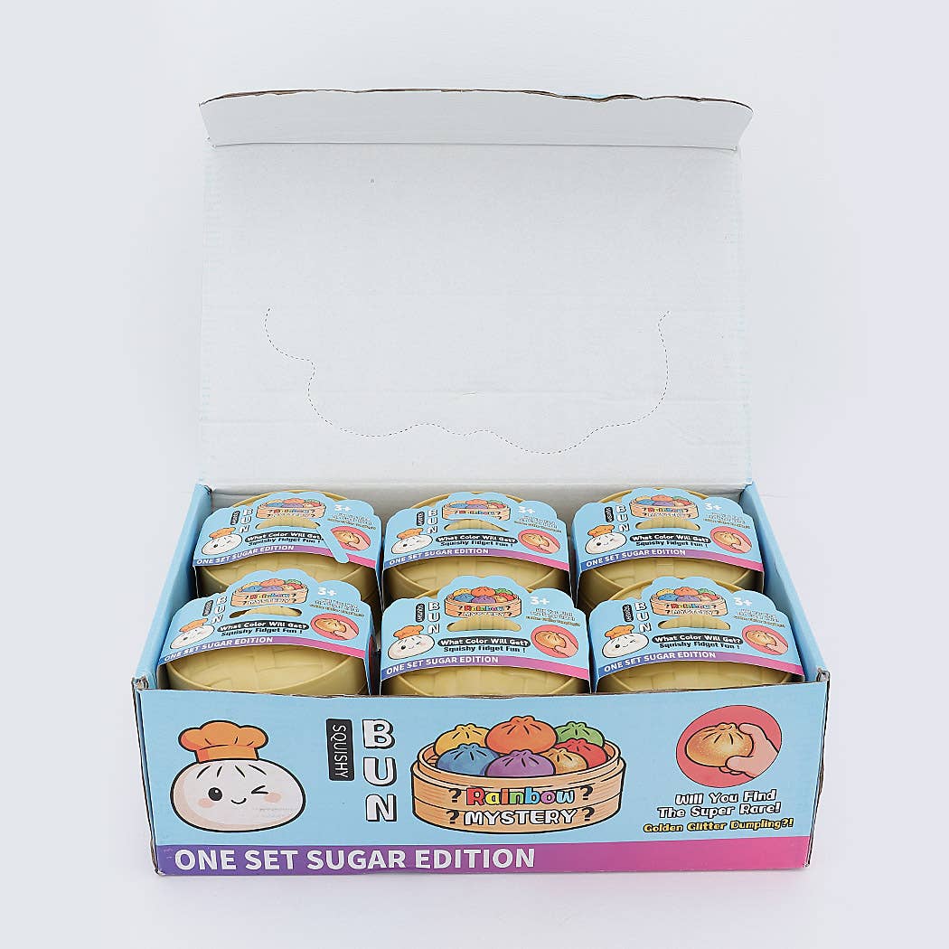 Cartoon Bun Squishy Fidget Toy