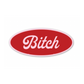 Bitch Diner Name tag Sticker ( funny, cute)