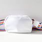 Rainbow Belt Bag - White