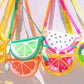 Jelly Fruit Handbag-Lime