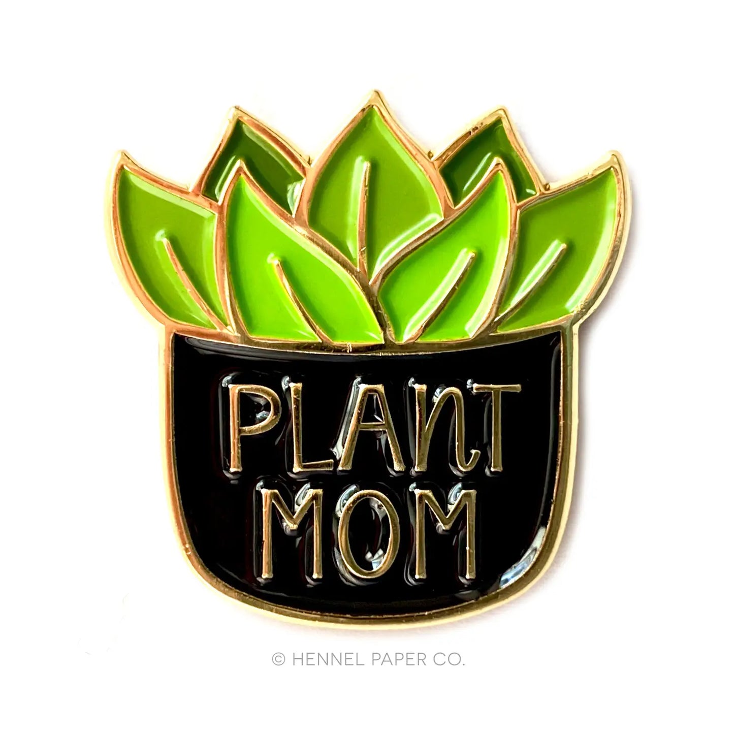 Plant Mom Enamel Pin