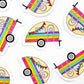 Rainbow Love Wins Camping Trailer