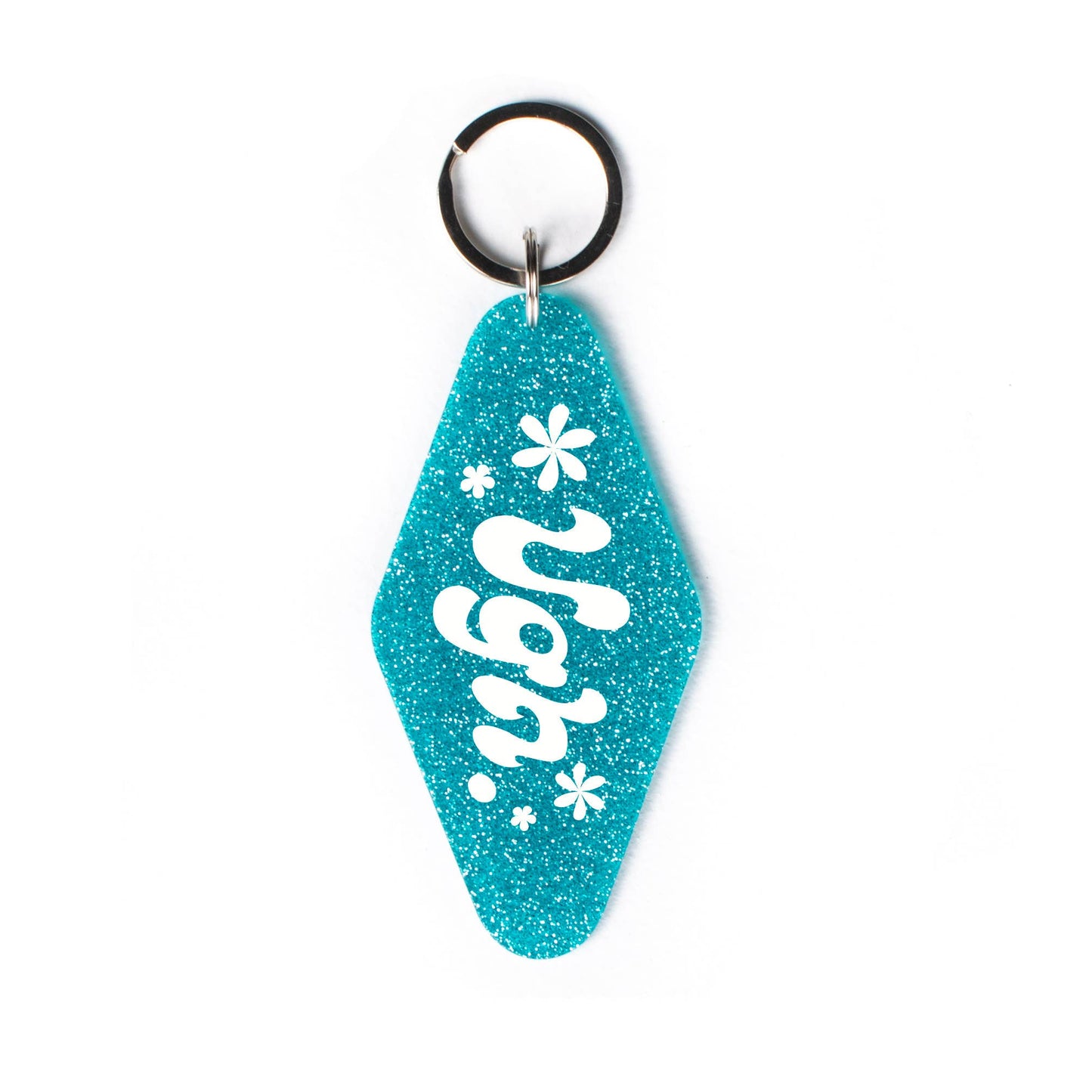 Ugh Glitter Motel Keychain