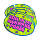 Still In My Awkward Phase Oval Holographic Glitter Sticker