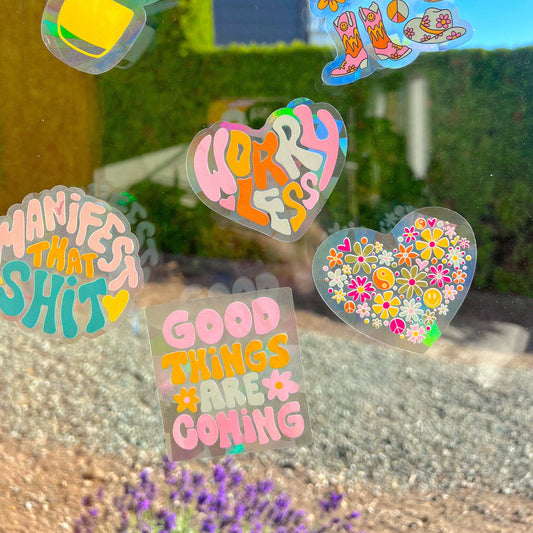 Suncatcher Sticker - Good Things