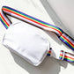 Rainbow Belt Bag - White