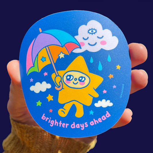 Sticker - Brighter Days Ahead Star