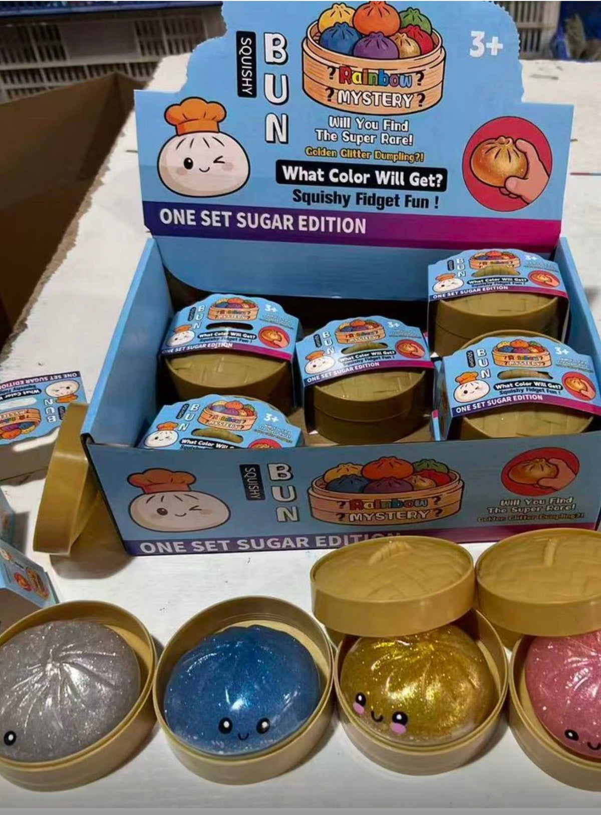 The Viral Dumpling Squishy- Glitter Edition :)