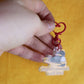 Stupid Canadian Wolf Bird Heated Rivalry Bag Charm Keychain