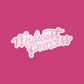 Midwest Princess Coquette Bow Vinyl Sticker