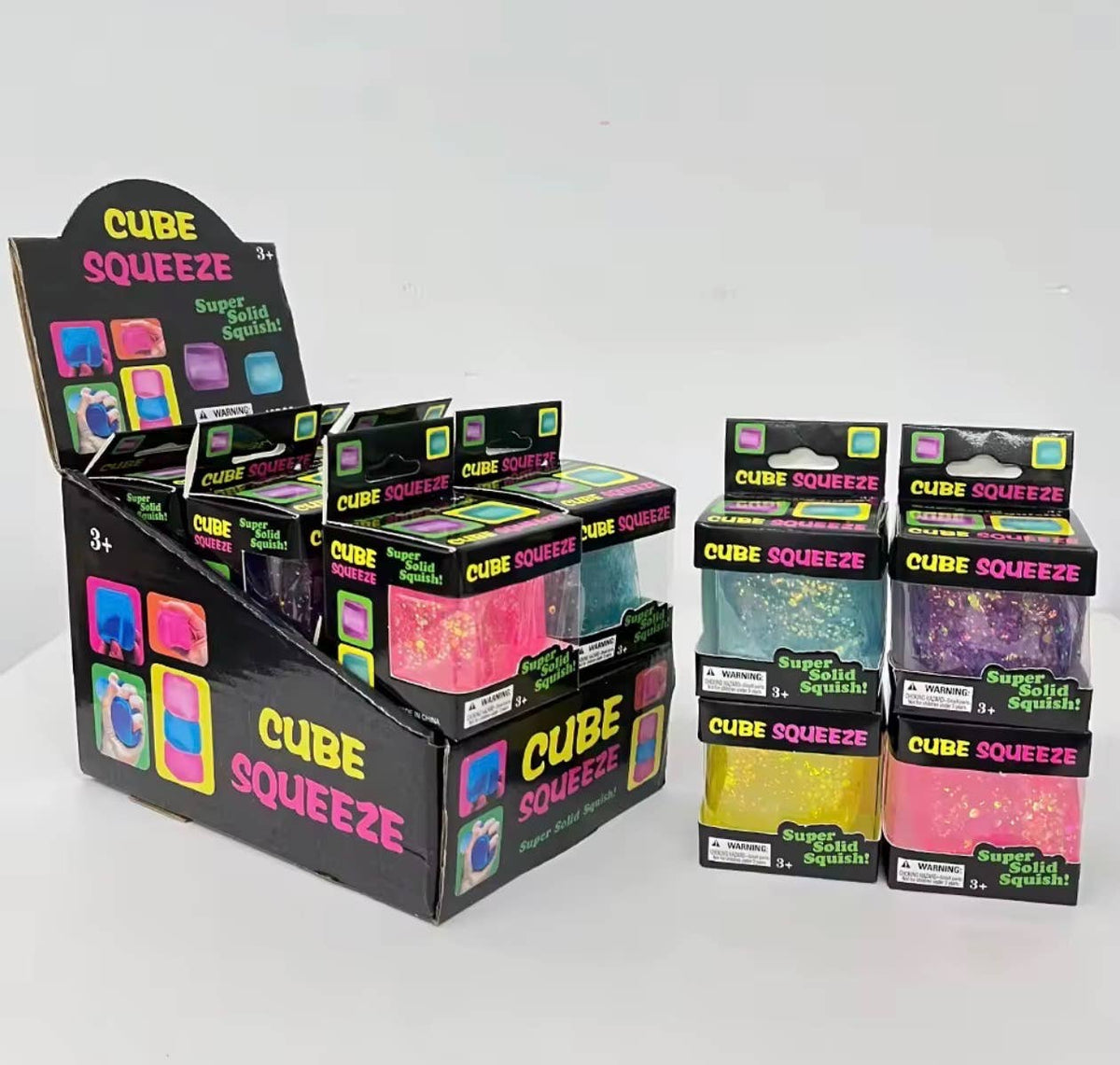 Glitter Sugar Cube- Retail Box