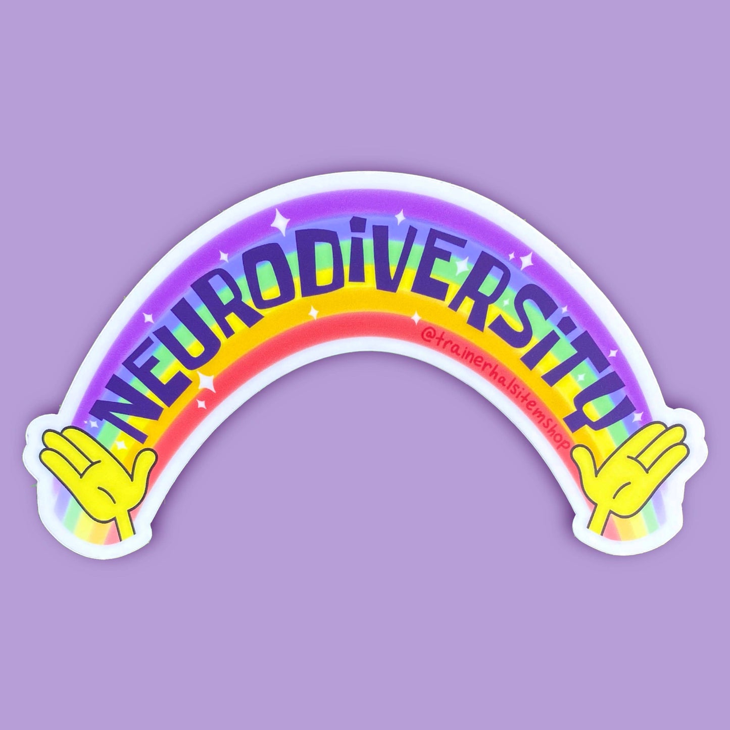 Neurodiversity Rainbow Sticker