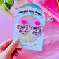 Burn Book Heart Earrings