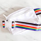 Rainbow Belt Bag - White