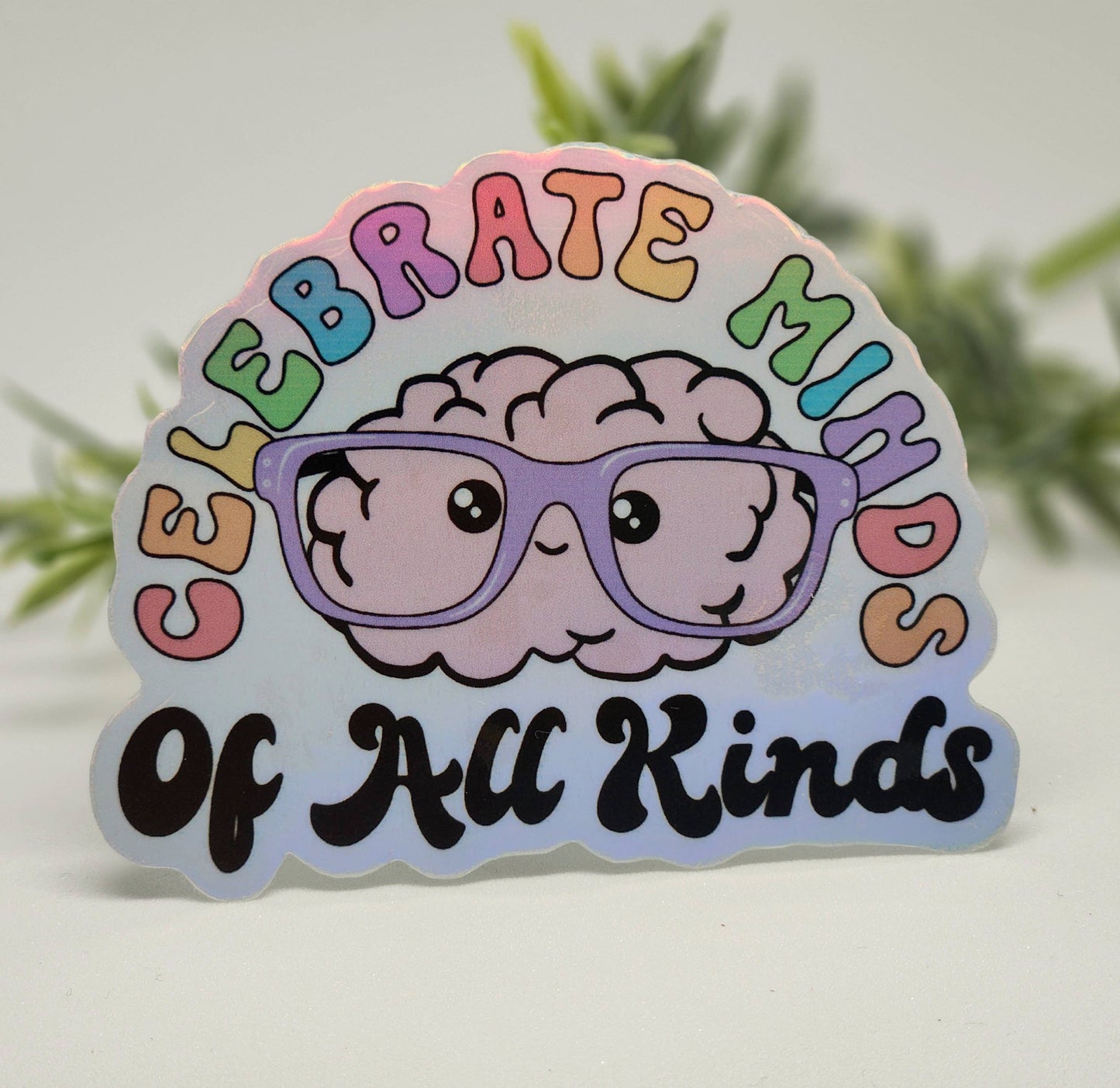 Celebrate diversity neurodivergent sticker hydroflask