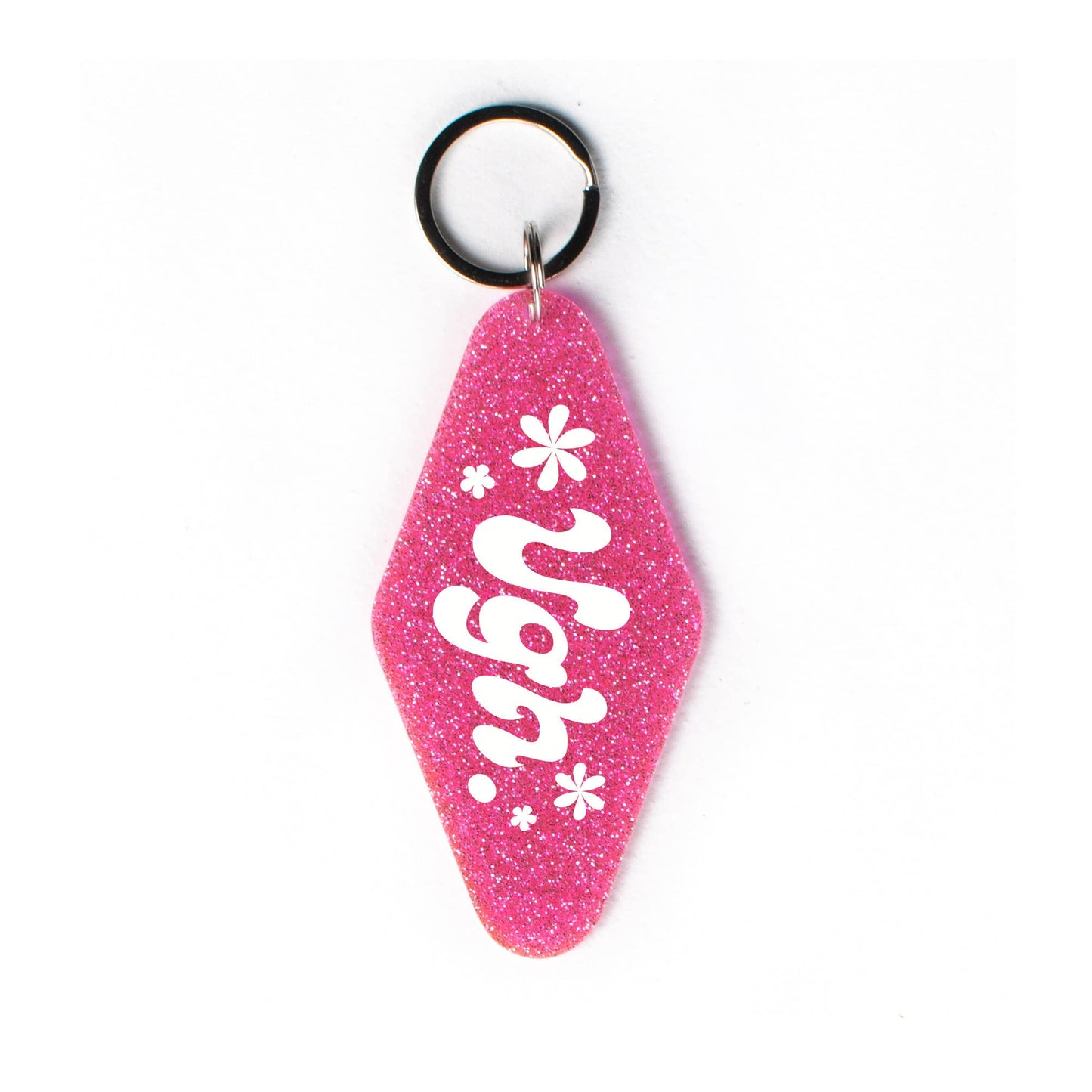 Ugh Glitter Motel Keychain