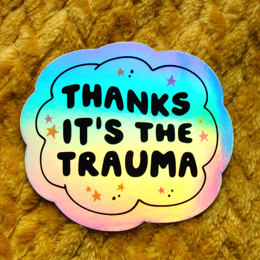 It's the trauma sticker hydroflask planner cute