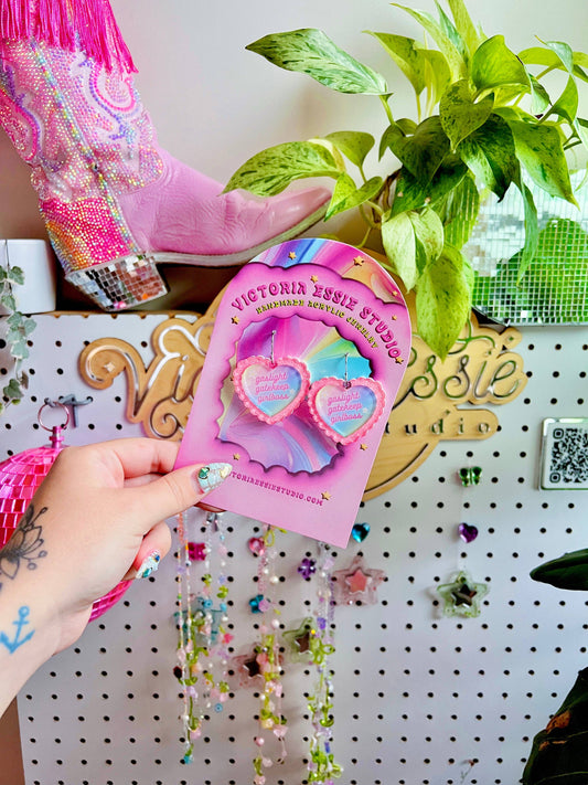 Gaslight Gatekeep Girlboss Earrings