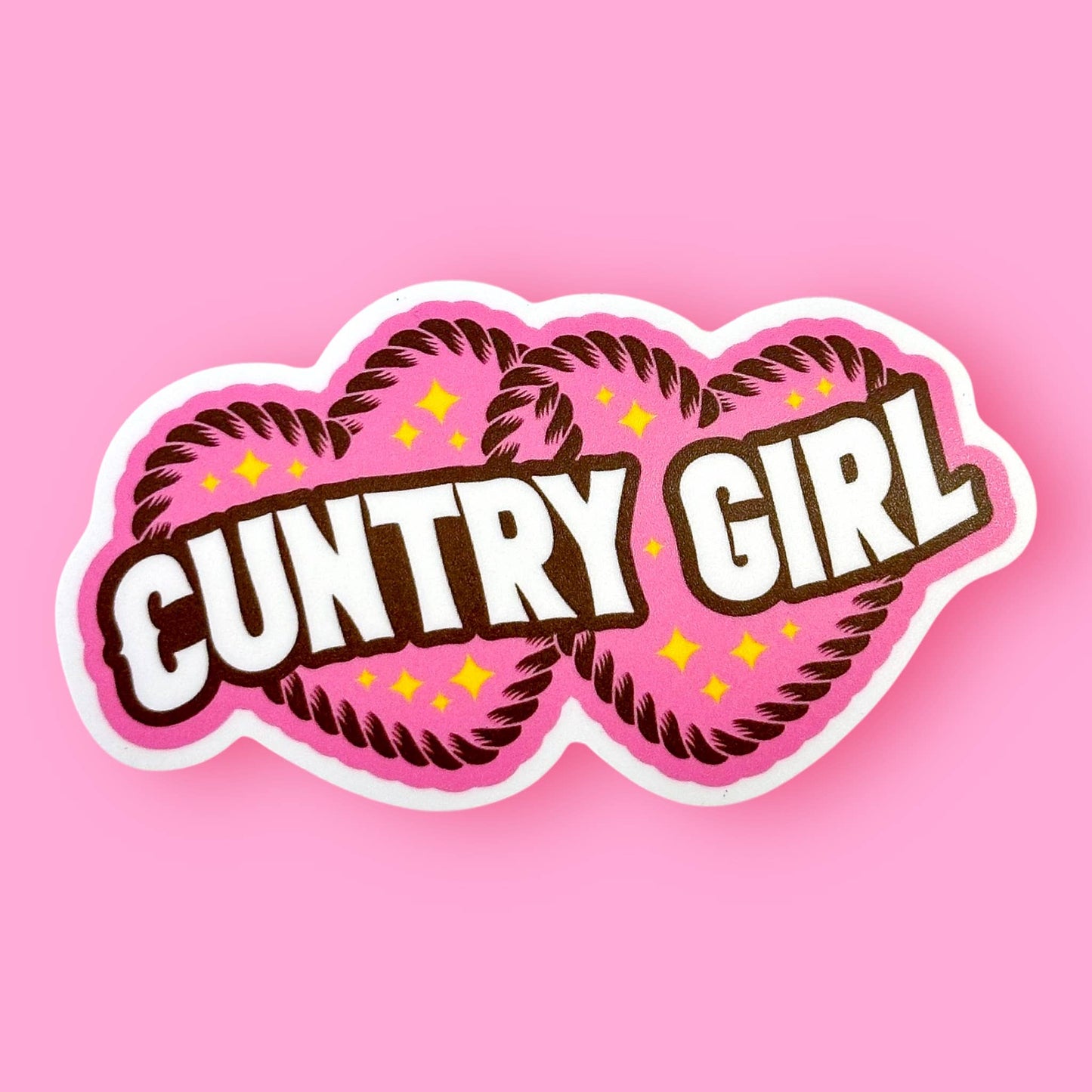 CUNTRY GIRL Sticker
