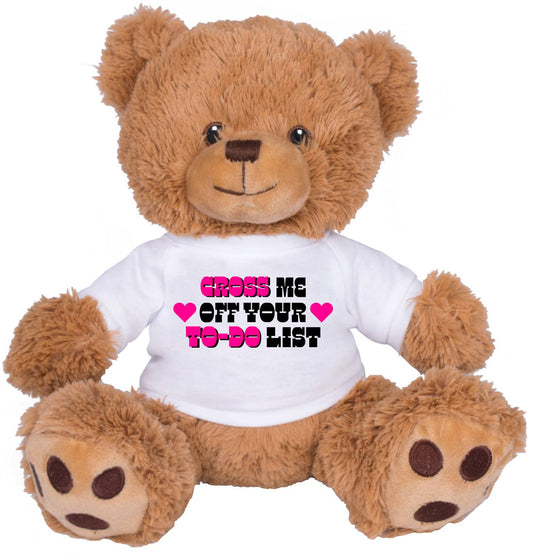 Your To Do List Teddy Bear