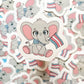 Elliot the Elephant Transgender LGBTQ+ Sticker