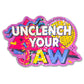 Unclench Your Jaw Holographic Sticker