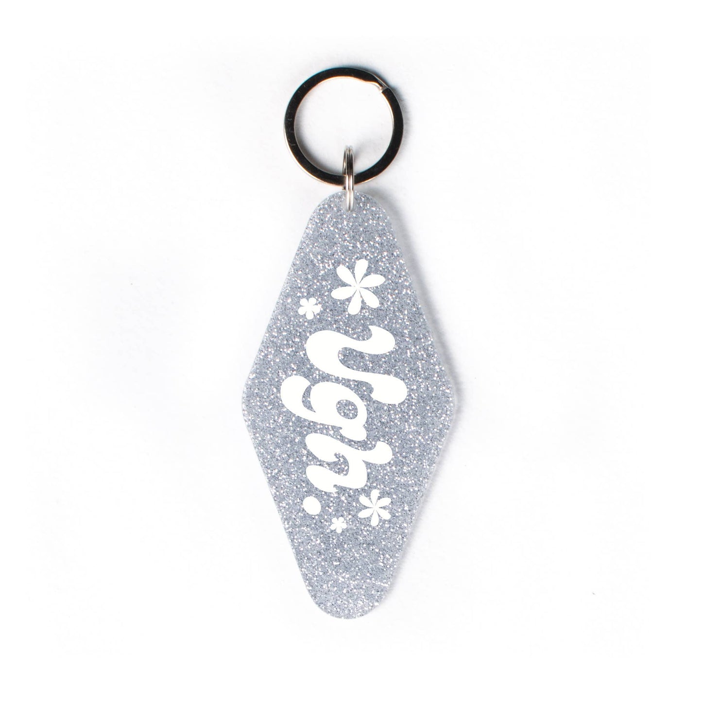 Ugh Glitter Motel Keychain