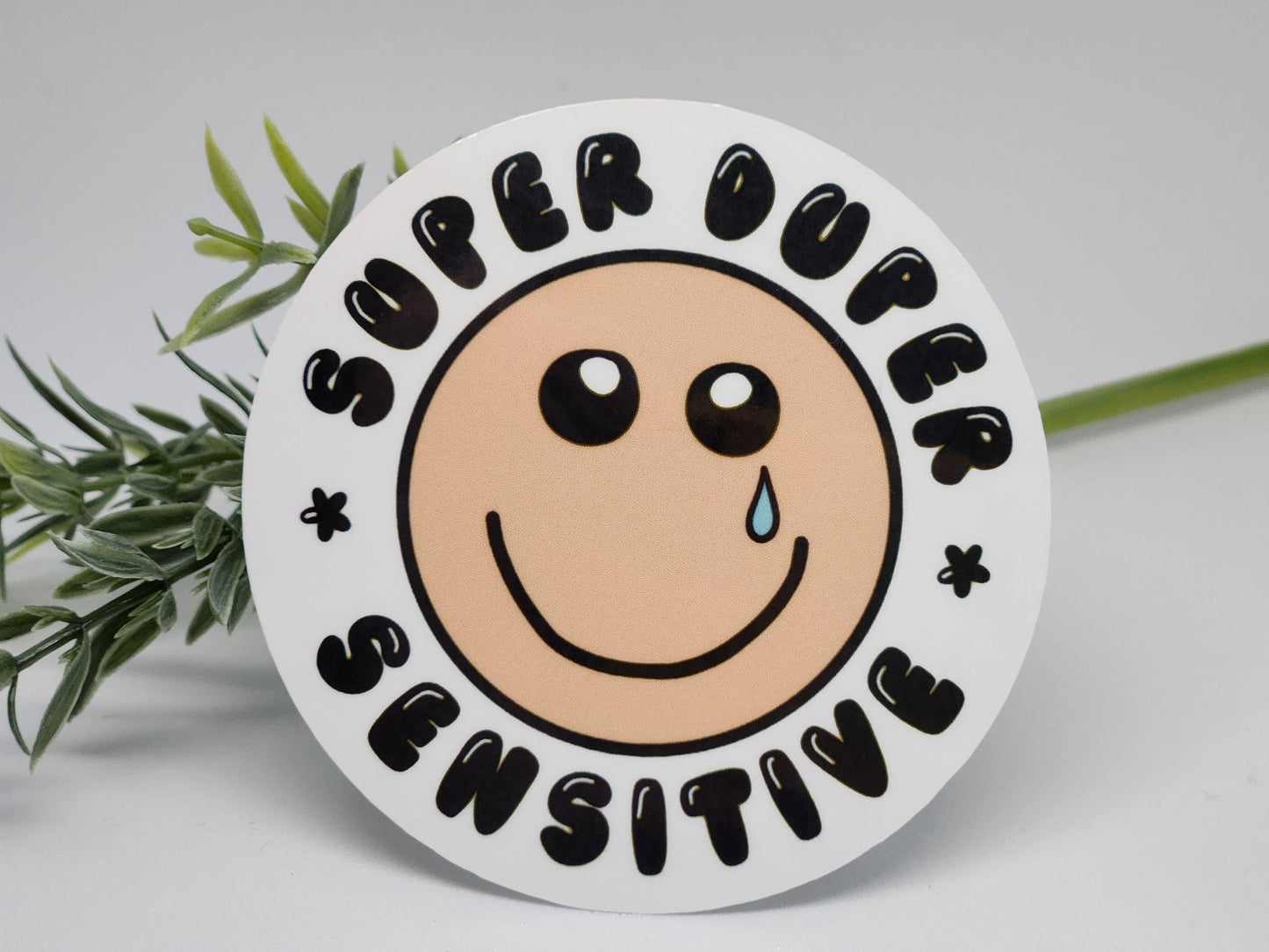 Super sensitive sticker funny  hydroflask journal planner