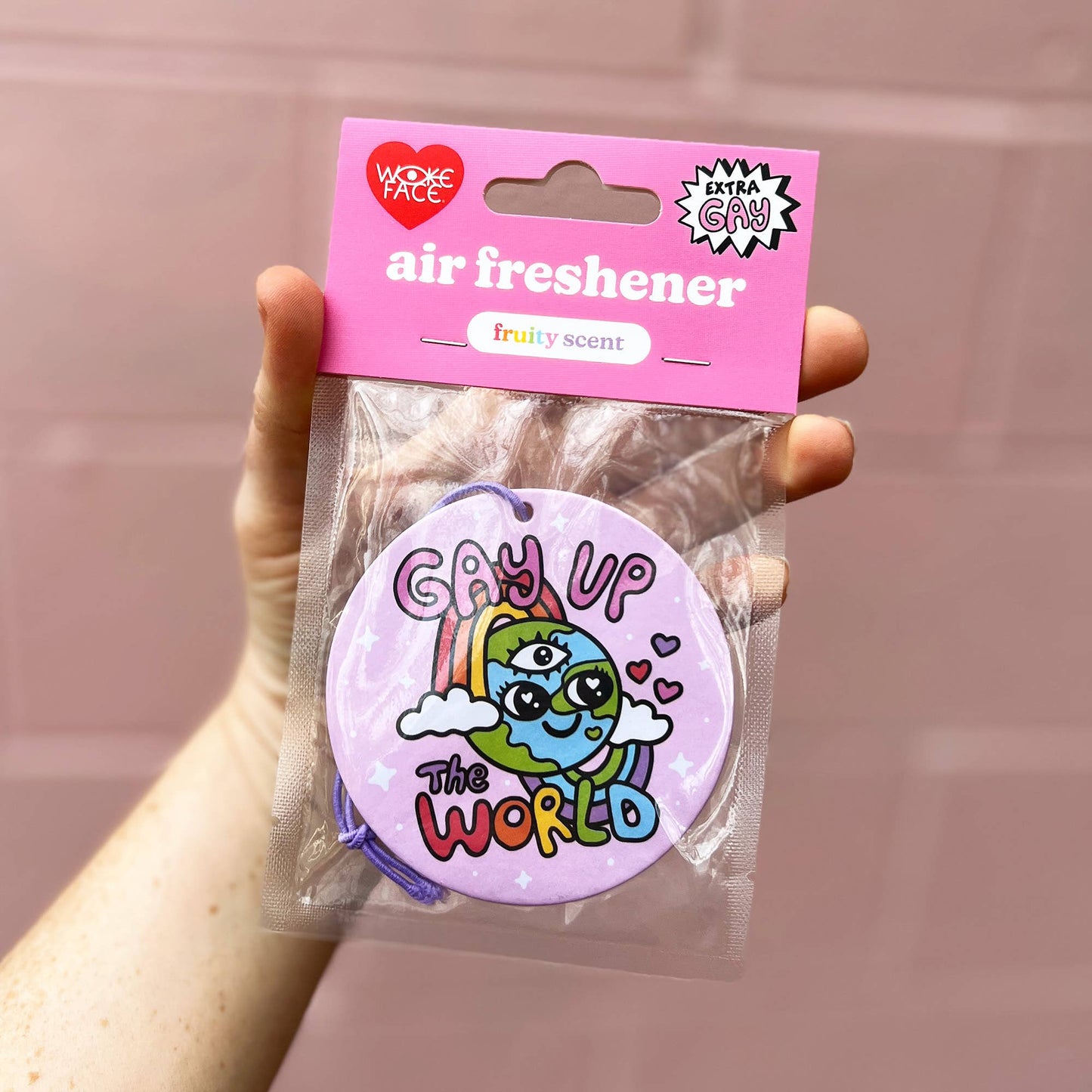 Air Freshener - Gay Up the World