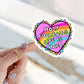 Holy F*ckballs Life is Hard Snarky Sticker