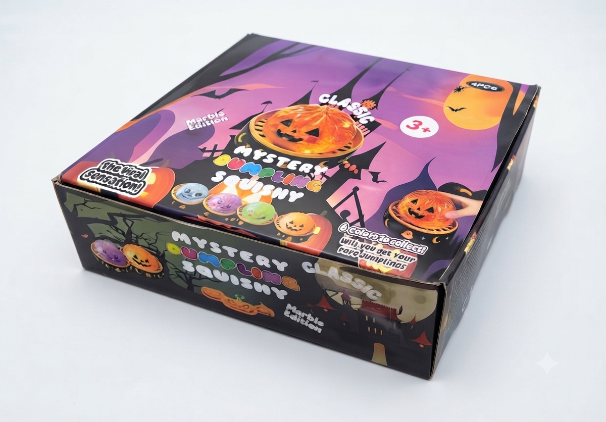 Jumbo Halloween Rainbow Mystery Dumpling 4CT PDQ