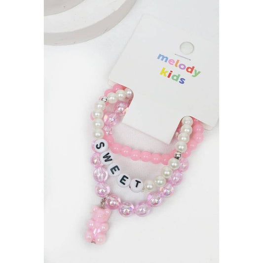 SWEET Gummy Bear Kids Bracelets