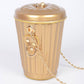 Trash Can Inspired Clutch