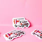 Lesbian Moving Truck Sticker