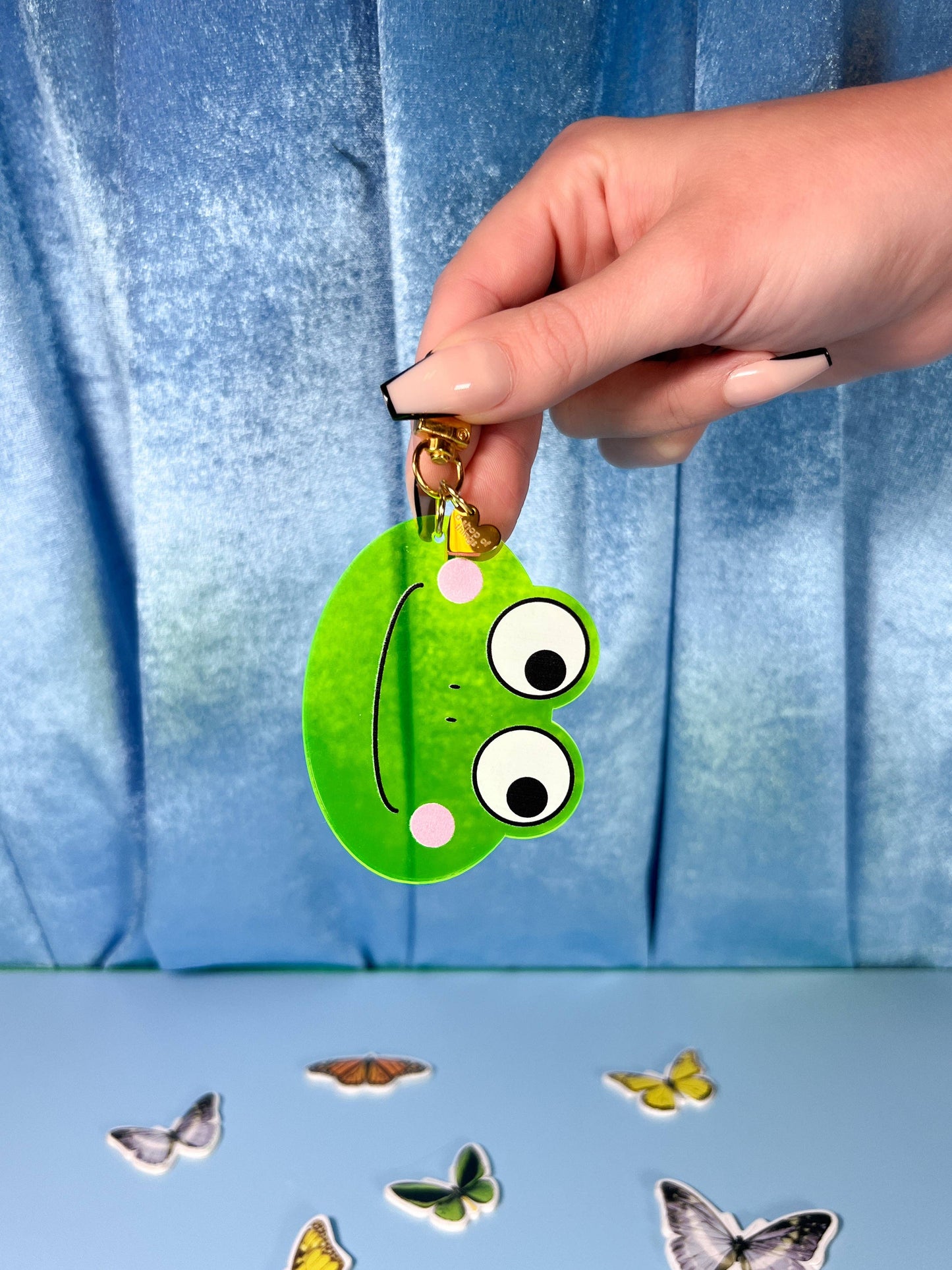 Friendly Frog Keychain