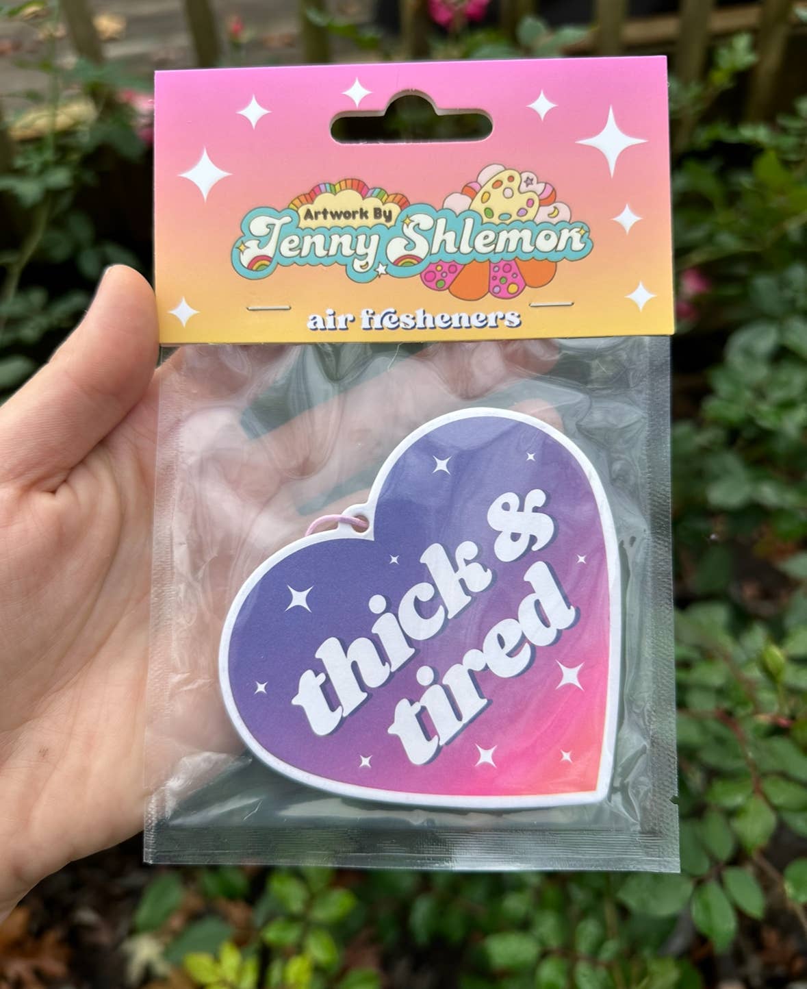 Thick & Tired Air Freshener - Vanilla Scented