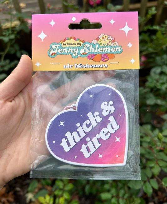 Thick & Tired Air Freshener - Vanilla Scented