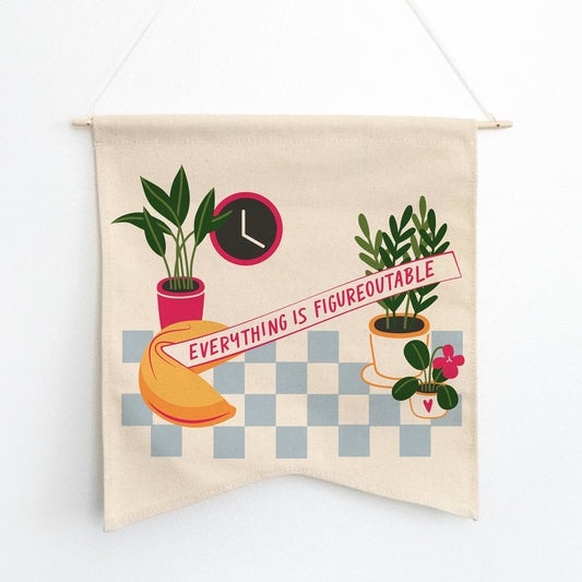 Everything is Figureoutable Wall Hang