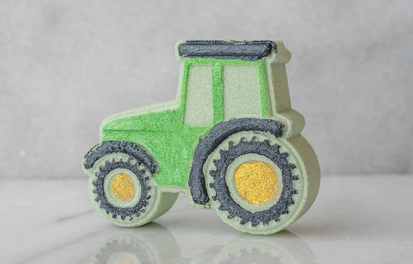 Green Tractor Bath Bomb