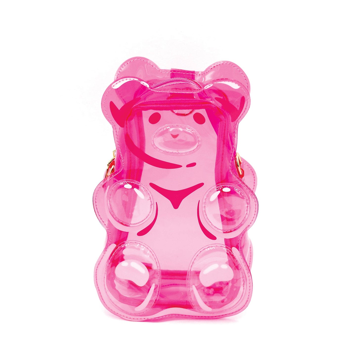 Jelly Handbag Gummy Bear-Pink