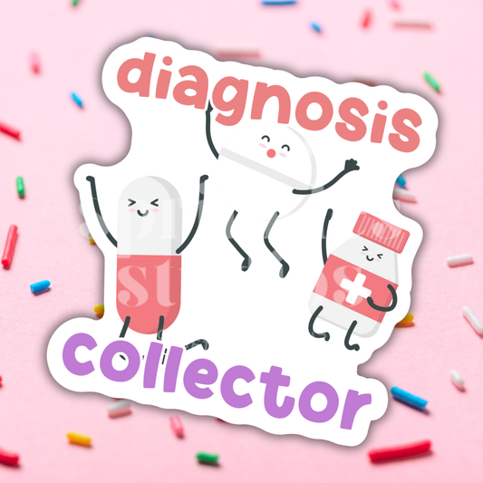 Diagnosis Collector Vinyl Sticker