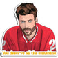 Heated Rivalry Sunshine Die Cut Sticker