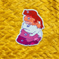 Pride frog sticker lesbian gay lgbtq hydroflask planner