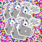 Have You Tried Chewing On The Wires Vinyl Sticker