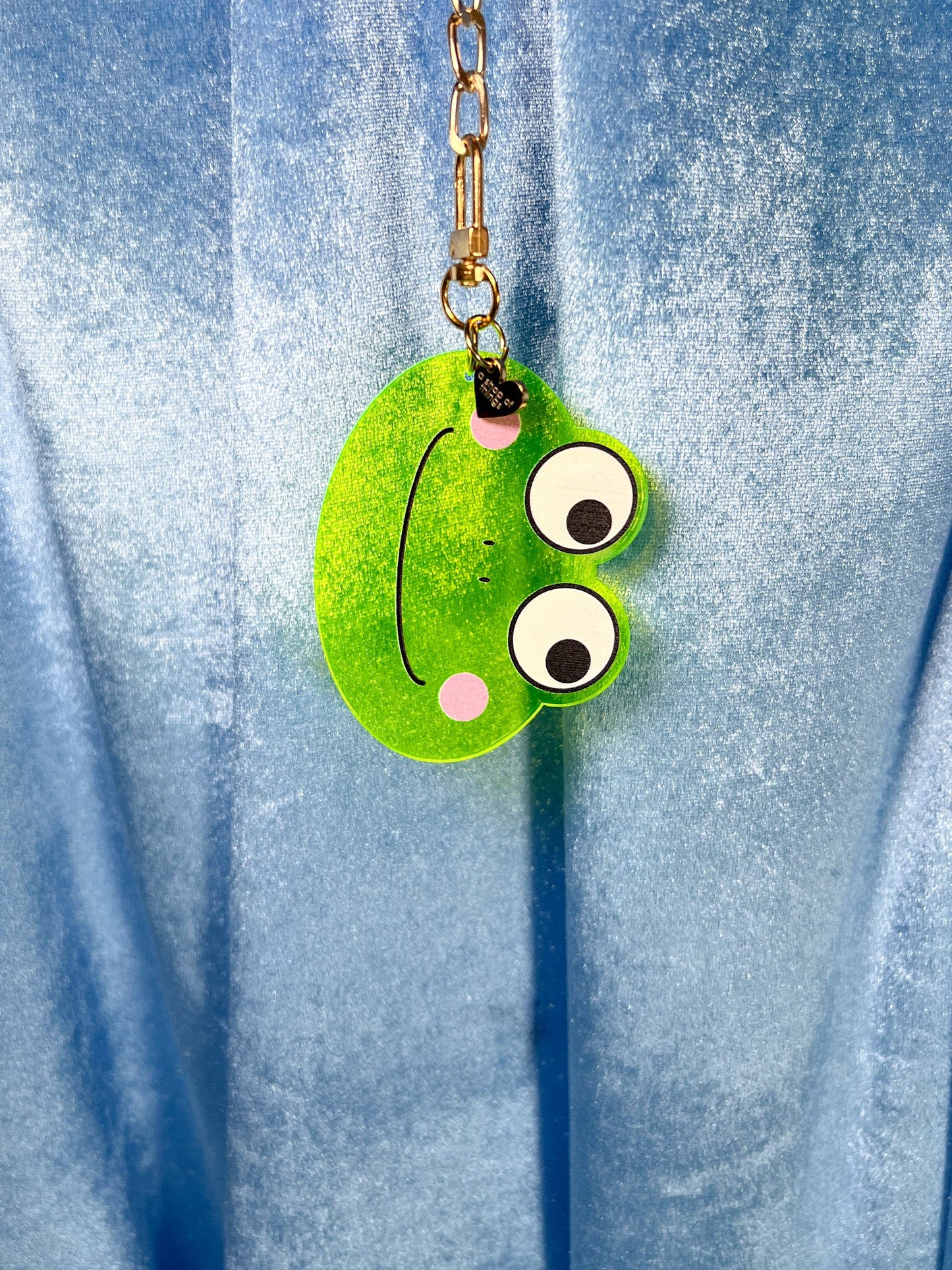 Friendly Frog Keychain