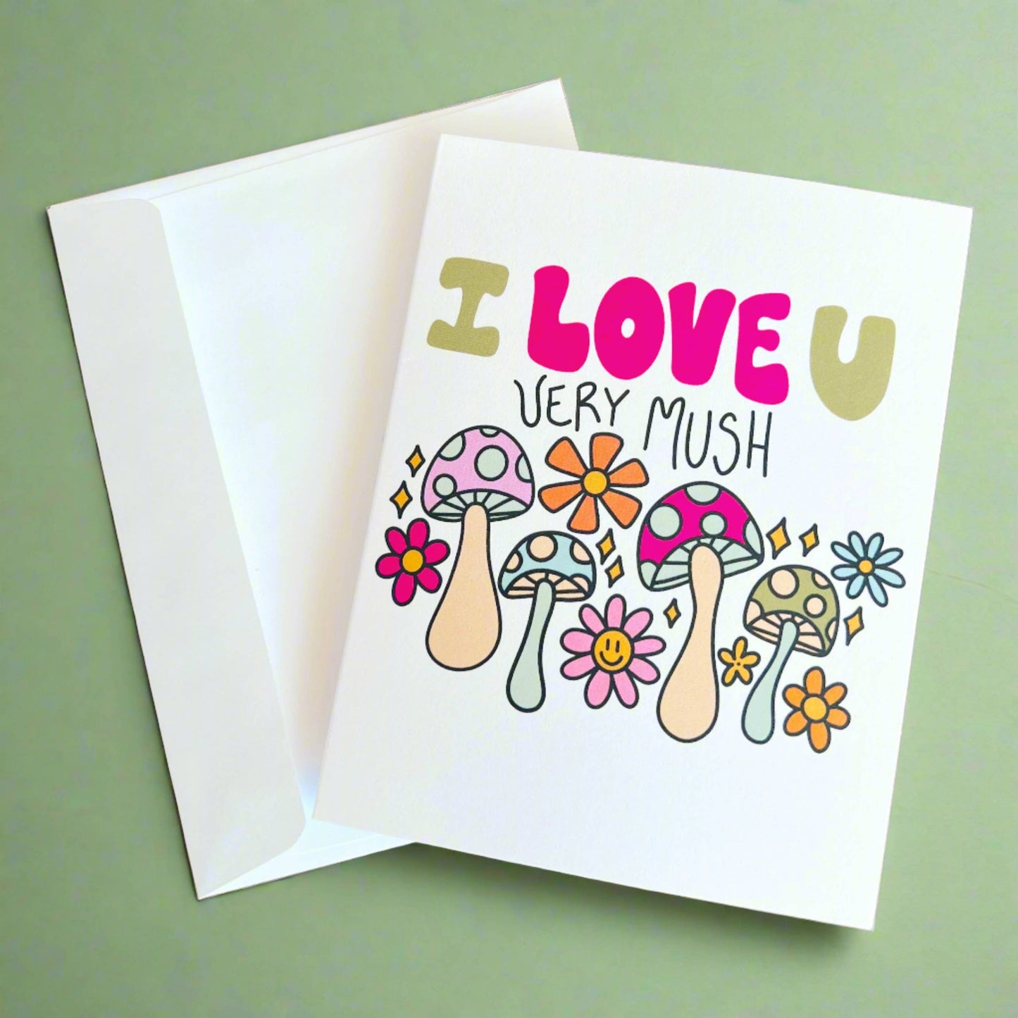Greeting Card - I love u very mush