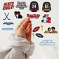 Heated Rivalry Stickers | Hockey | LGBTQ+ 