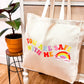 You Are Safe With Me LGBTQ+ Canvas Tote Bag