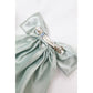 Satin Long Tail Bow Barrettes