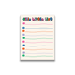 Silly Little List Mini Notepad